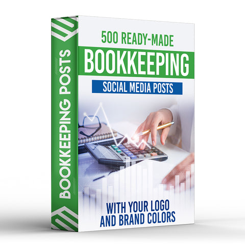 500 Bookkeeping Posts for Social Media
