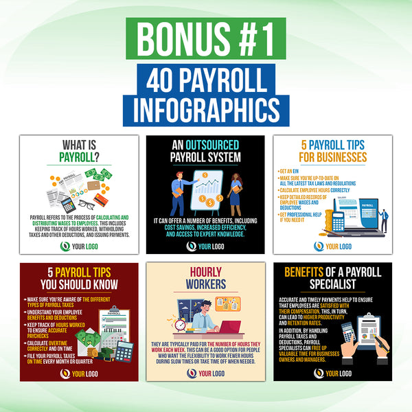 Bookkeeping Payroll Tips Infographics