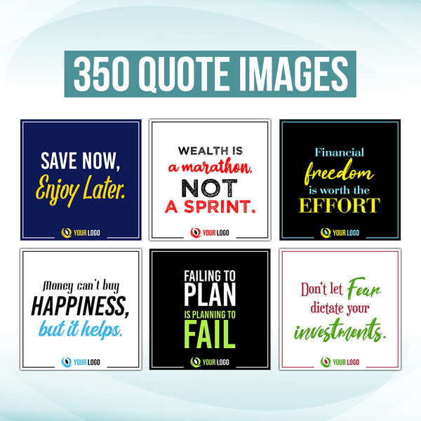 Financial Services Social Media Posts Quote Images