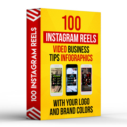 100 Instagram Reels Video Business  Tips Infographics