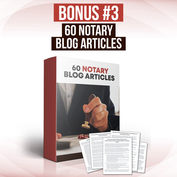 Notary Blog Articles