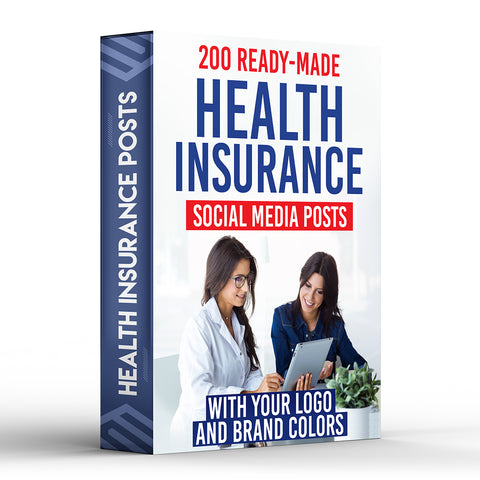 200 Health Insurance Posts for Social Media