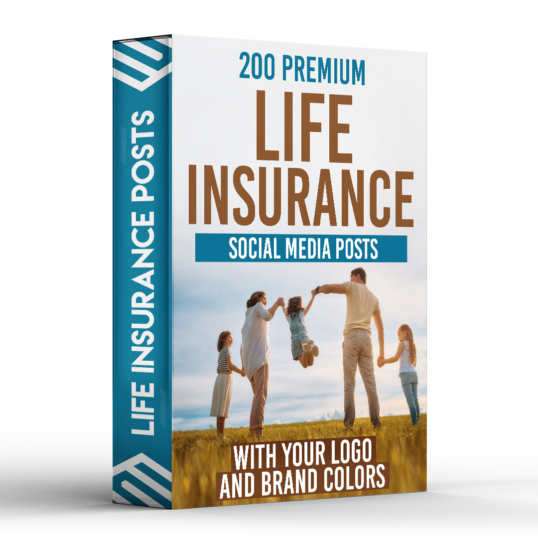 200 Premium Life Insurance Posts for Social Media