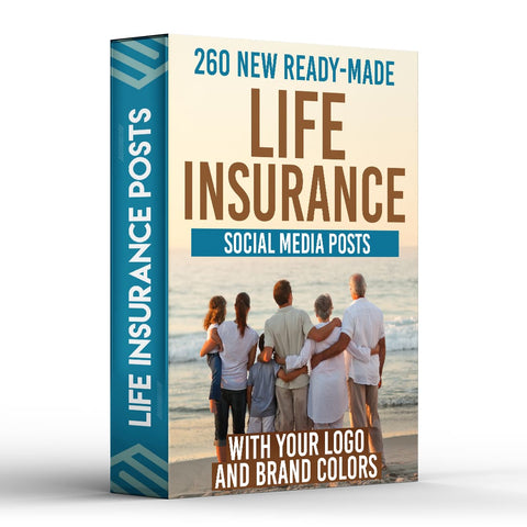 260 NEW Life Insurance Posts for Social Media