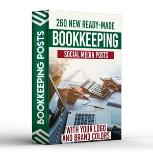 260 NEW Bookkeeping Posts for Social Media