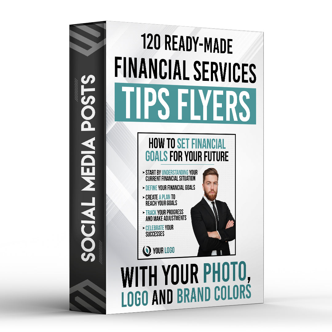 Financial Services Tips Flyers