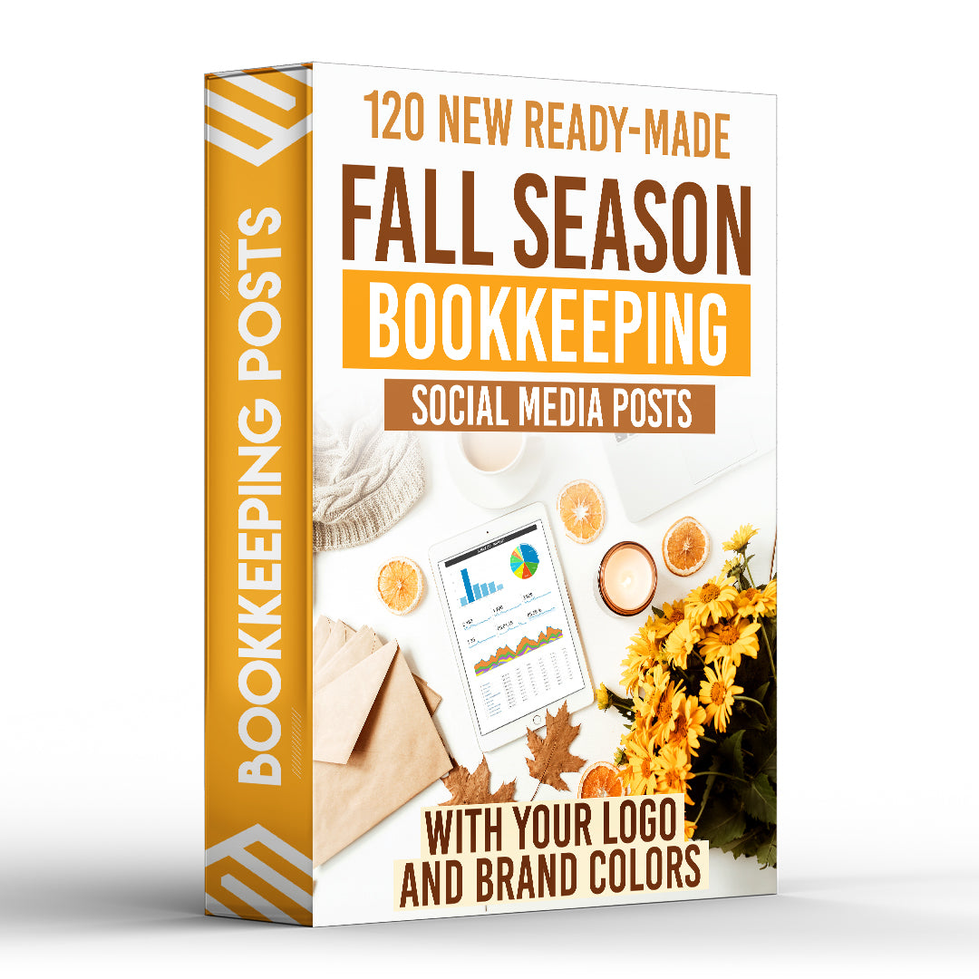 120 Fall Season Bookkeeping Posts for Social Media