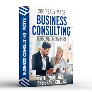 Business Consulting Social Media Posts Tips Infographics Templates Quotes