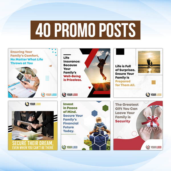 200 Premium Life Insurance Posts for Social Media