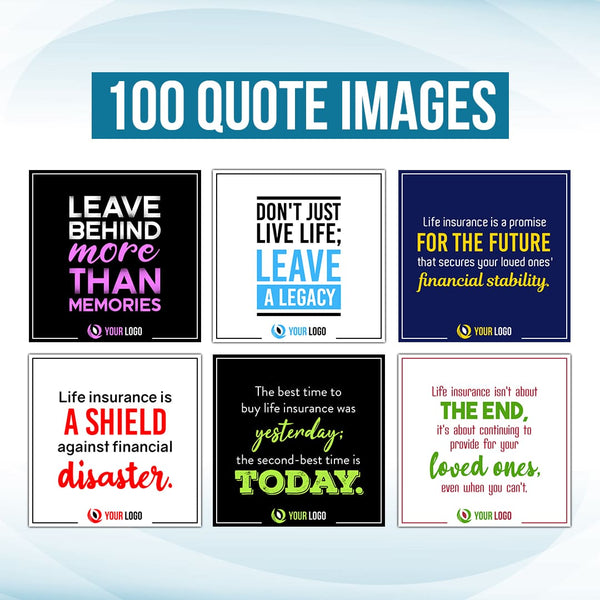 260 NEW Life Insurance Posts for Social Media