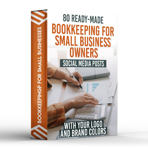 80 Bookkeeping for Small Business Owners for Social Media