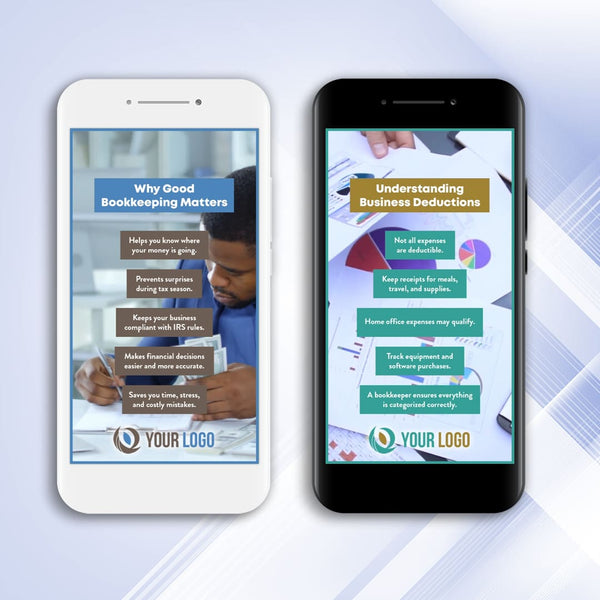 Bookkeeping Instagram Reels