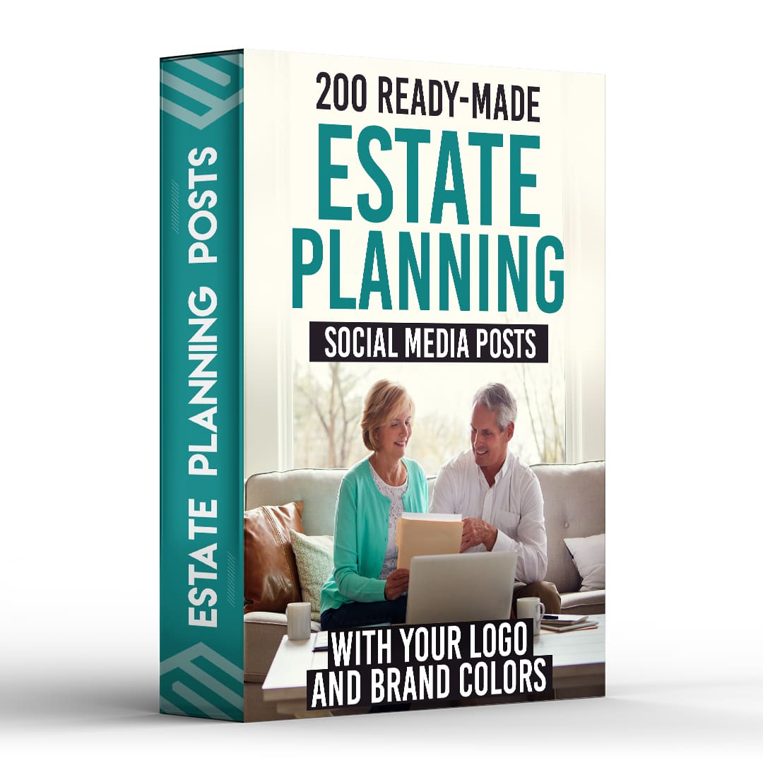 Estate Planning Social media Posts