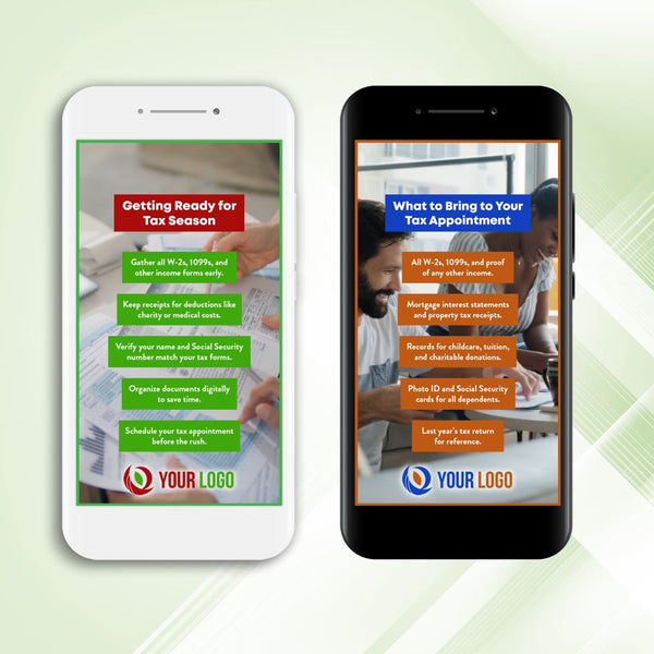 100 NEW Tax Preparation Instagram Reels