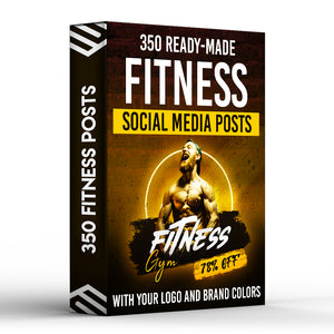 350 Fitness Posts for Social Media