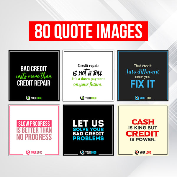 80 Credit Repair Quotes