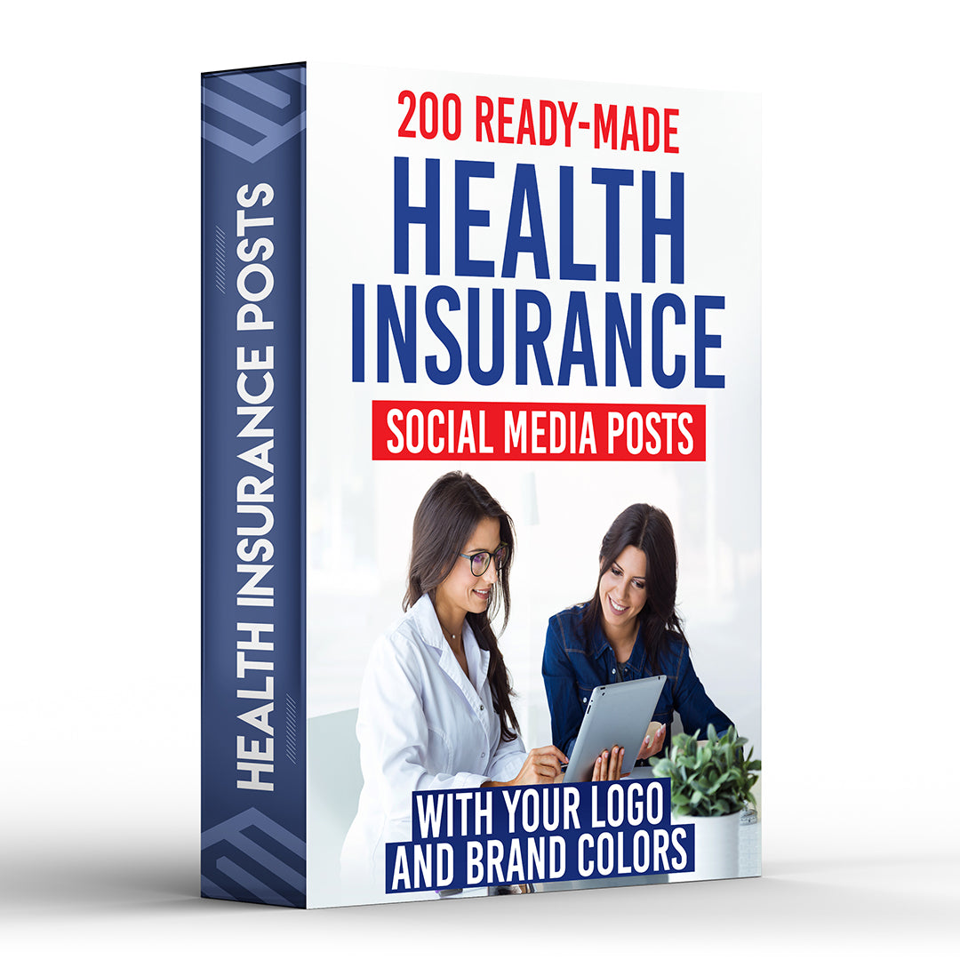 200 Health Insurance Posts for Social Media